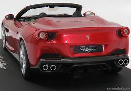 1163, modena, italy, companies' register of modena, vat and tax number 00159560366 and share capital of euro 20,260,000 Bbr Models P18155a Scale 1 18 Ferrari Portofino Cabriolet Open 2017 Rosso Portofino Red Met