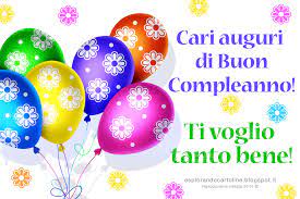 Cartolina Di Buon Compleanno Con I Fiori Da Scari Carte Anniversaire Anniversaire Carte