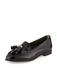 Black And White Loafers With Tassels X35my Michael Michael Kors Callahan Patent Tassel Loafer Black
