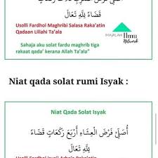 Niat membayar utang puasa harus diucapkan karena merupakan syarat wajib puasa. Cara Niat Qada Solat Fardhu Yang Pernah Tertinggal