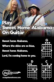 Play Sweet Home Alabama On Guitar Guitar Chords For Songs Easy Guitar Songs Sweet Home Alabama