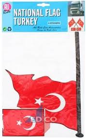 Niet alleen turkije, maar vele andere landen zijn met hun vlag geïnspireerd door het vroegere ottomaanse rijk. Stickers Turkse Vlag Turkije 4 Stuks 2 Varianten Bestel Je Goedkoop Bij Vlaggenclub