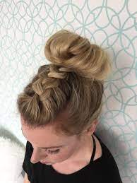 Fun Braids Fun Hairstyle Simple Hair Bun Easy Hairstyles Cool Braids Braided Hairstyles Easy