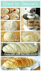 Bread For Beginners A Duck S Oven Recipe Kitchen Aid Recipes Basic Bread Recipe Bread