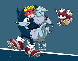 Demons Out Luck In By Chehaya Sonic Art Sonic Unleashed Demon