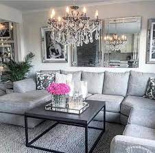It is easy, cheap, and also perfect for bedroom, living room, dining room, or kitchen. Gorgeous Glam Grey Living Room Glamorous Living Room Glamour Living Room Glam Living Room