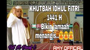 Anda juga dapat membagikannya kepada sesama saudara muslim lainnya untuk saling mengingatkan pada kebaikan. Khutbah Idul Fitri 1441 H Bikin Jamaah Menangis Youtube