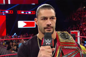 Professional wrestler roman reigns with the wwe universal championship. Wwe Star Roman Reigns Reveals He S Battling Leukaemia Relinquishes Wwe Universal Championship Title Other News India Tv