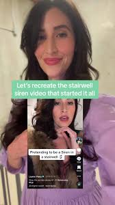 Just a girl pretending to be a siren in a stairwell that turned into over  12 million of you listening across my social media platforms 😭🧜🏼‍♀️  #siren #piratesofthecaribbean