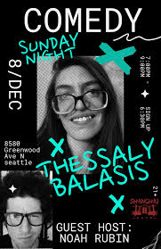 Tonight 8580 Greenwood Ave N 98103. Bring a funny song if you want. Signup  6:30