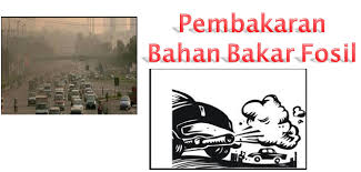Pada kasus pembakaran bahan bakar fosil, temperatur pembakaran bergantung pada panas pembakaran, perbandingan stoikiometri udara dan bahan sumber api atau sumber panas, pada awalnya disediakan atau didapatkan dari sumber di luar sistem pembakaran, misalnya dari korek api. Polusi Udaraa Akibat Pembakaran Bahan Bakar Fosil