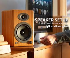 Speaker Setup How To Break In New Speakers Audioengine Tv Room Speaker Setup