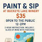 Paint & Sip at Buckeye Lake Winery event in Thornville, OH