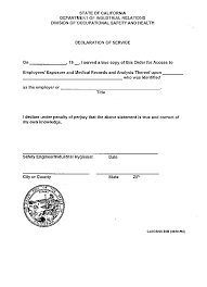 Subpoena to testify at a hearing or trial in a criminal case. Dosh P P Access To Employee Exposure And Or Medical Records