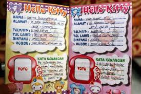 Maybe you would like to learn more about one of these? Pernah Ngisi Biodata Di Buku Diary Pasti Pernah Nulis Singkatan Kayak Gini Kwikku