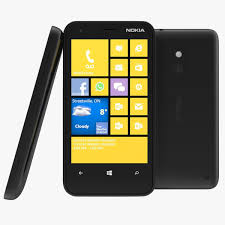 Nokia Lumia 620 Black ~ 3D Model ...
