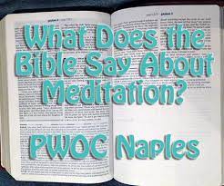 We did not find results for: What Does The Bible Say About Meditation Pwoc Naples