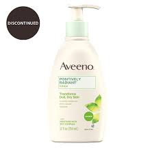 Tanning lotion for darker skin tones. Discontinued Positively Radiant Brightening Body Lotion Aveeno