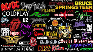 Rock Band Wallpapers Band Logos Collage Band Wallpapers Classic Rock Songs