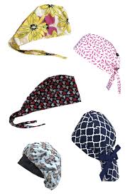 Guoer hat bouffant cap working hat one size multi color. Best Scrub Cap Patterns To Diy For Health Care Workers One Crafdiy Girl