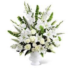 Maybe you would like to learn more about one of these? Classic White Funeral Arrangements Cathy Cowgill Flowers