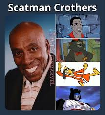 Scatman Crothers. The voice of Hong Kong Phooey, 'Meadowlark' Lemon  (Globetrotters) Nate Branch