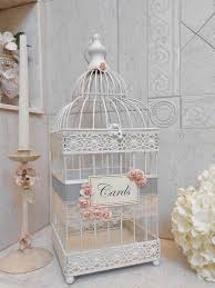 Bird Cage Gift Card Holder Cream Wedding Birdcage Card Holder Wedding Card Box Gray Etsy In 2020 Card Box Wedding Wedding Birdcage Blush Wedding Decor