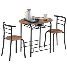 There are 119 compact dining table for sale on etsy, and they cost $345.81 on average. Small Dining Table Sets For 2 Black Paint Kitchen Dining Set Table And 2 Chairs With