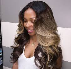 This style keeps things cool with shades of blue and purple, a color palette that's especially flattering against deep skin with golden or blue undertones. 12 Sew In Hairstyles For A Completely Gorgeous Look In 2021