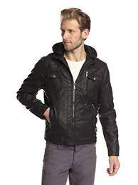 X Ray Men S Vegan Leather Jacket Black Small X Ray Http Www Amazon Com Dp B00nxobhyi Ref Cm Sw R Pi Dp Jt91ub1 Slim Fit Men Vegan Leather Jacket Mens Vegan