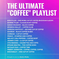 Coffee Playlist Bob Dylan Bonnie Tyler Sarah Vaughan Johnny Cash Bob Marley In 2020 Bonnie Tyler Bob Dylan Playlist