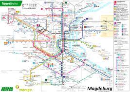Magdeburger verkehrsbetriebe (mvb) tram museums in magdeburg. Magdeburg Tram And Bus Map