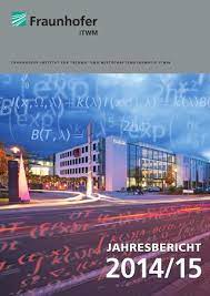 If someone post's your copyrighted kit, we will remove the post(s) on request. Jahresbericht 2014 By Fraunhofer Itwm Issuu