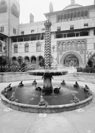 Hotel Ponce De Leon St Augustine Florida 1890s The Fountain Ponce De Leon St Augustine Florida St Augustine Old Florida