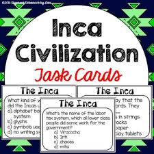 Quechuan ogham, or qhichwa, is a way to write quechua with the ogham alphabet devised by lenny bright. Inca Civilization Task Cards By Rigorous Resources By Lisa Tpt