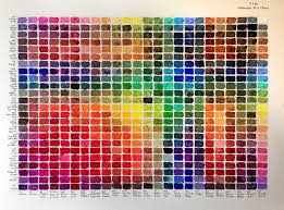 Winsor And Newton Professional Watercolor Chart