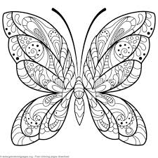 5 Zentangle Patterns Butterfly Coloring Pages Getcoloringpages Org Coloring Coloringb Butterfly Coloring Page Mandala Coloring Pages Animal Coloring Pages
