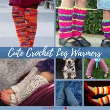 25 Cute Free Crochet Leg Warmer Patterns Allfreecrochet Com