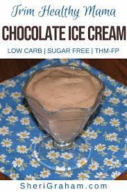 I've also made ice cream sandwiches with this and cakes made from the cake in a bowl recipe on page. Trim Healthy Mama Chocolate Ice Cream Fp Sheri Graham Helping You Live With Intention And Purpose
