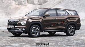 May 2021 expected launch date. Hyundai Alcazar 7 Seater Suv Tata Safari Rival India Debut Soon