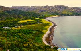 As feições da superfície da terra podem ser representadas de várias maneiras. Mapa Turistico Escocia En 2021