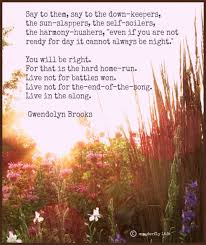 Gwendolyn Brooks Black Poets Chakra Affirmations Poems