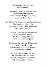 The Greatest Place On Earth By Pat Mullaney This Is For My Granny Kate X Scottish Poems Scottish Quotes Scotland
