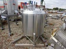 180 gallon Mueller, 750 liter 316L Stainless Steel jacketed pressure  vessel, 50/125 psi, 1983 for Sale | Surplus Record