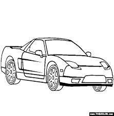 Girls, brace yourself and pick up your favorite colors and crayons and start coloring your favorite car! Cars Online Coloring Pages