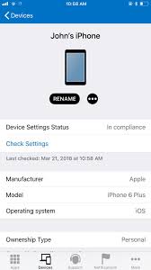 Intune Company Portal Productivity Business Apps Ios Intune Company Portal Apple Model