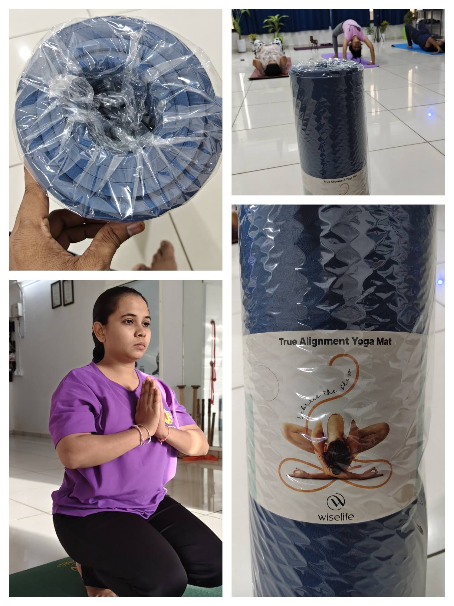 Premium True Alignment Yoga Mat - 10mm product image