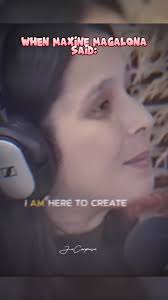 when Maxine Magalona said❤️❤️❤️ #fyp #knowyourworth