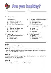 Let's solve these free printable trivia questions and answers with fun in order to hold the driving gear among your friends, family, and competitors. English Worksheets Are You Healthy