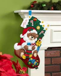 Must Be Santa Advent Calendar Felt Applique Kit Manualidades Navidenas Calcetines Navidad Bota De Navidad Fieltro